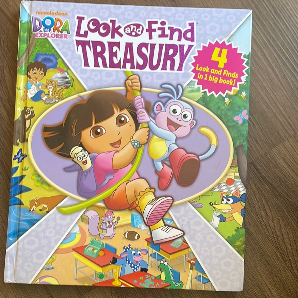 Nickelodeon Dora the Explorer Look and Find Treasury